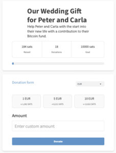 Place a simple Bitcoin crowdfunding form anywhere on your WordPress website!