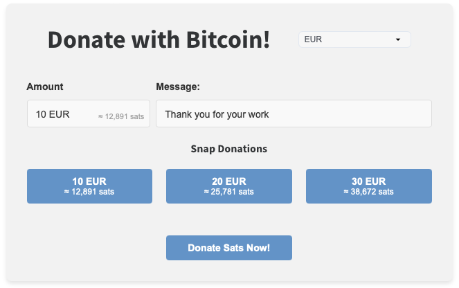 Predefine three fixed contribution amounts with the Multi-Amount Donation Form