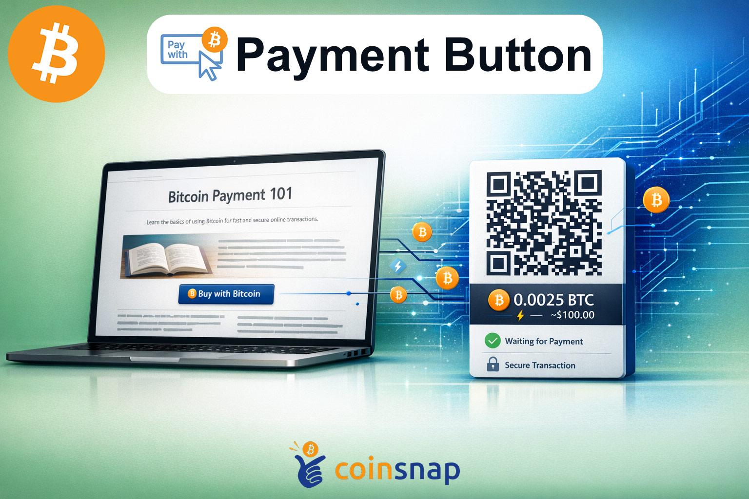 Bitcoin Payment Button | Coinsnap