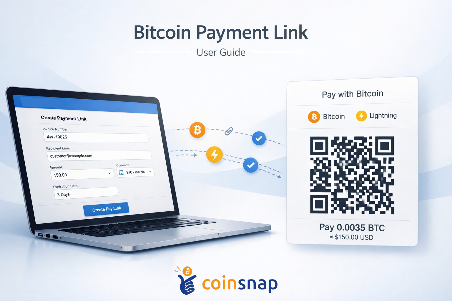 Bitcoin Payment Link User Guide | Coinsnap