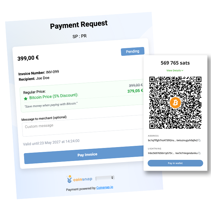 Click the Link, and Pay