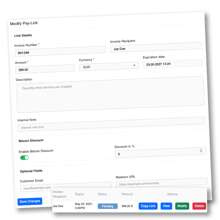 Create a Payment Link in Minutes
