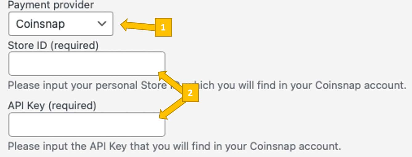 Choose and connect your favorite payment provider