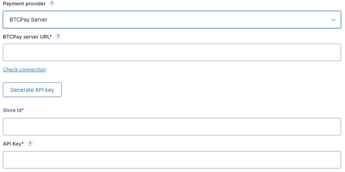 Connect your BTCPay Server with the Coinsnap plugin
