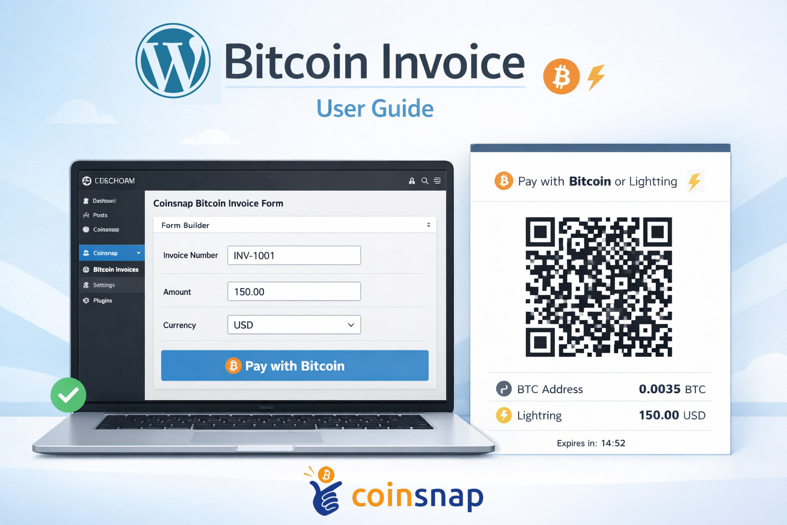WP Bitcoin Invoice Forms For WordPress – User Guide