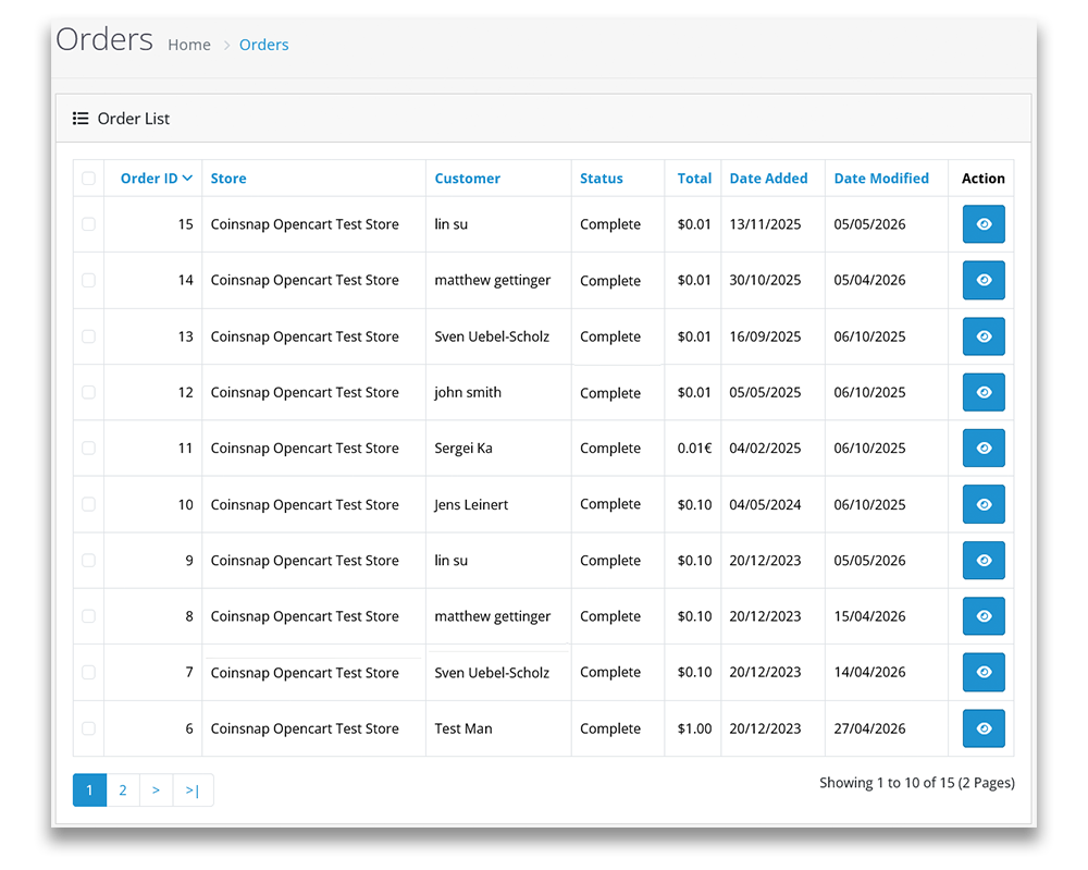 Keep OpenCart Order Management Intact