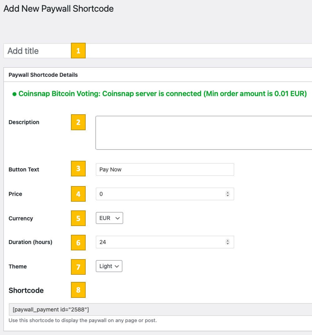 How to configure a paywall block