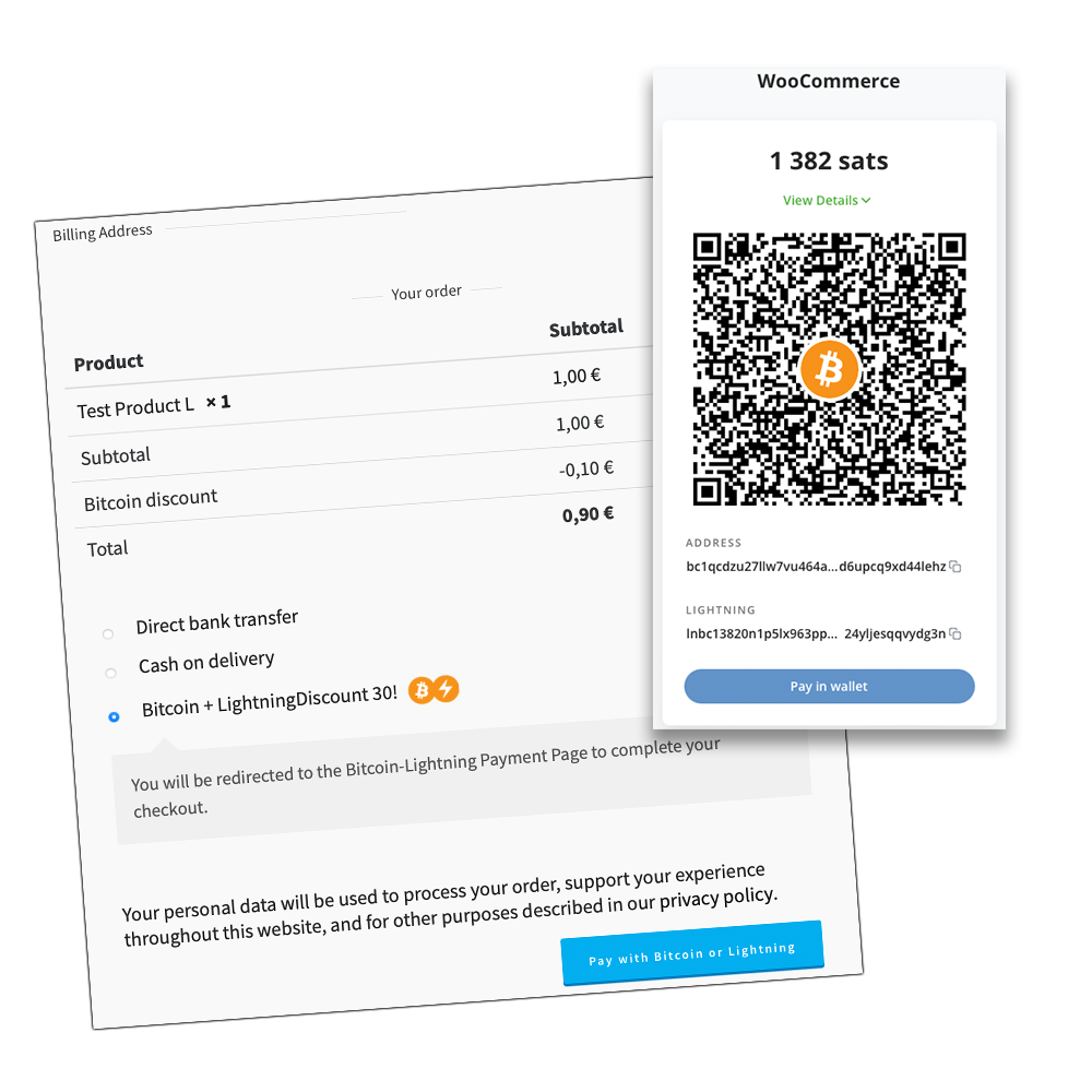 Add Bitcoin as a Payment Method