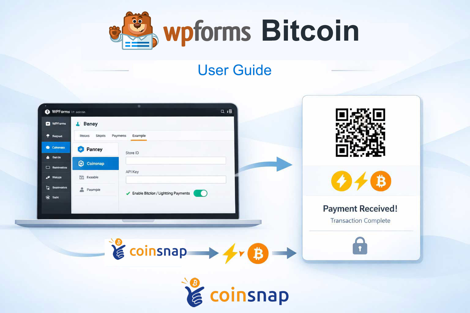 WPForms Bitcoin User Guide | Coinsnap