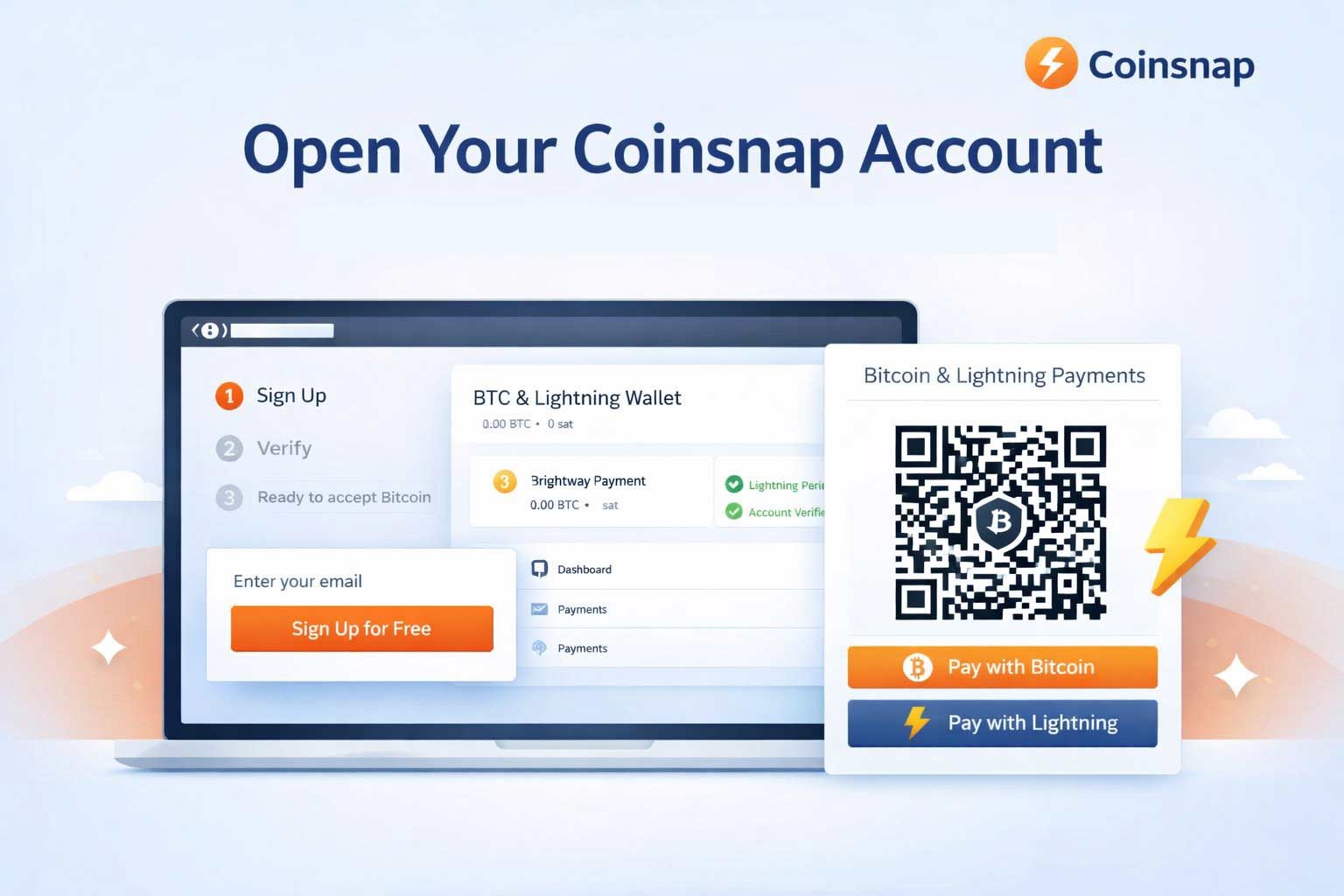 How to Open a Coinsnap Account (Step by Step)