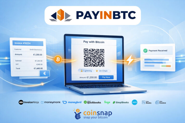 PayinBTC.me integrates Coinsnap