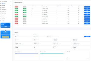 Coinsnap Dashboard: make Bitcoin payments in Hotels transparent!