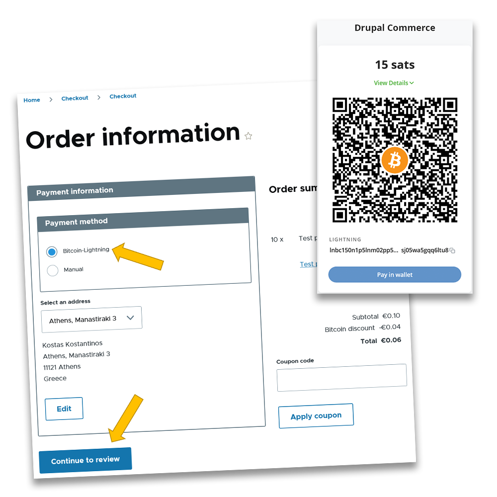Enable Bitcoin Payments in Your Drupal Checkout