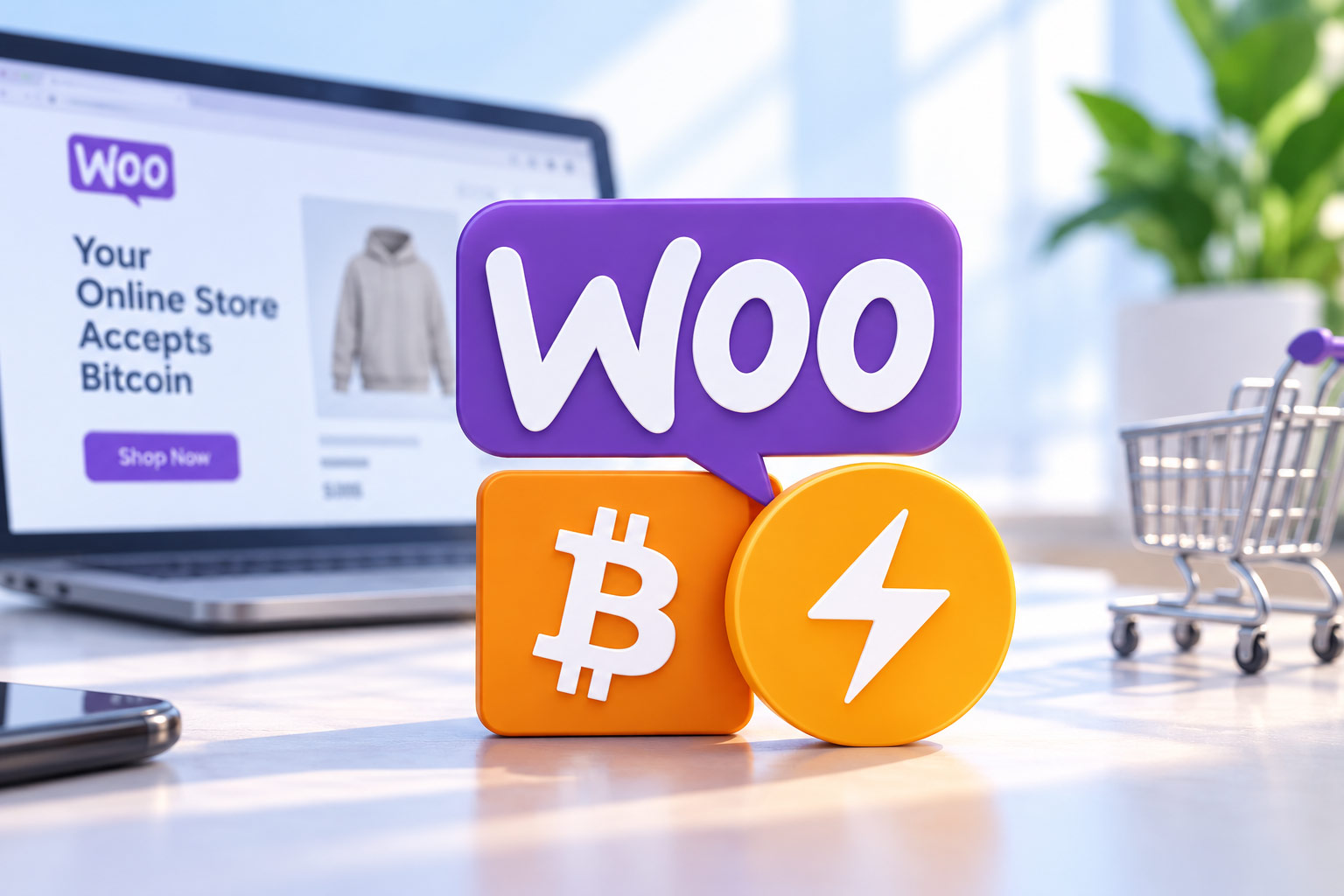 WooCommerce Bitcoin and Lightning payments for online stores
